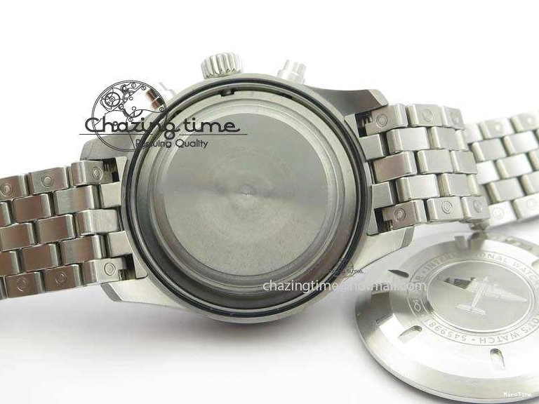 MIROTIME 1231 WaterResistant Pilot Chrono 2016 IW377710 ZF 1:1 Best Edition Black Dial On SS Bracelet A7750 V 7277